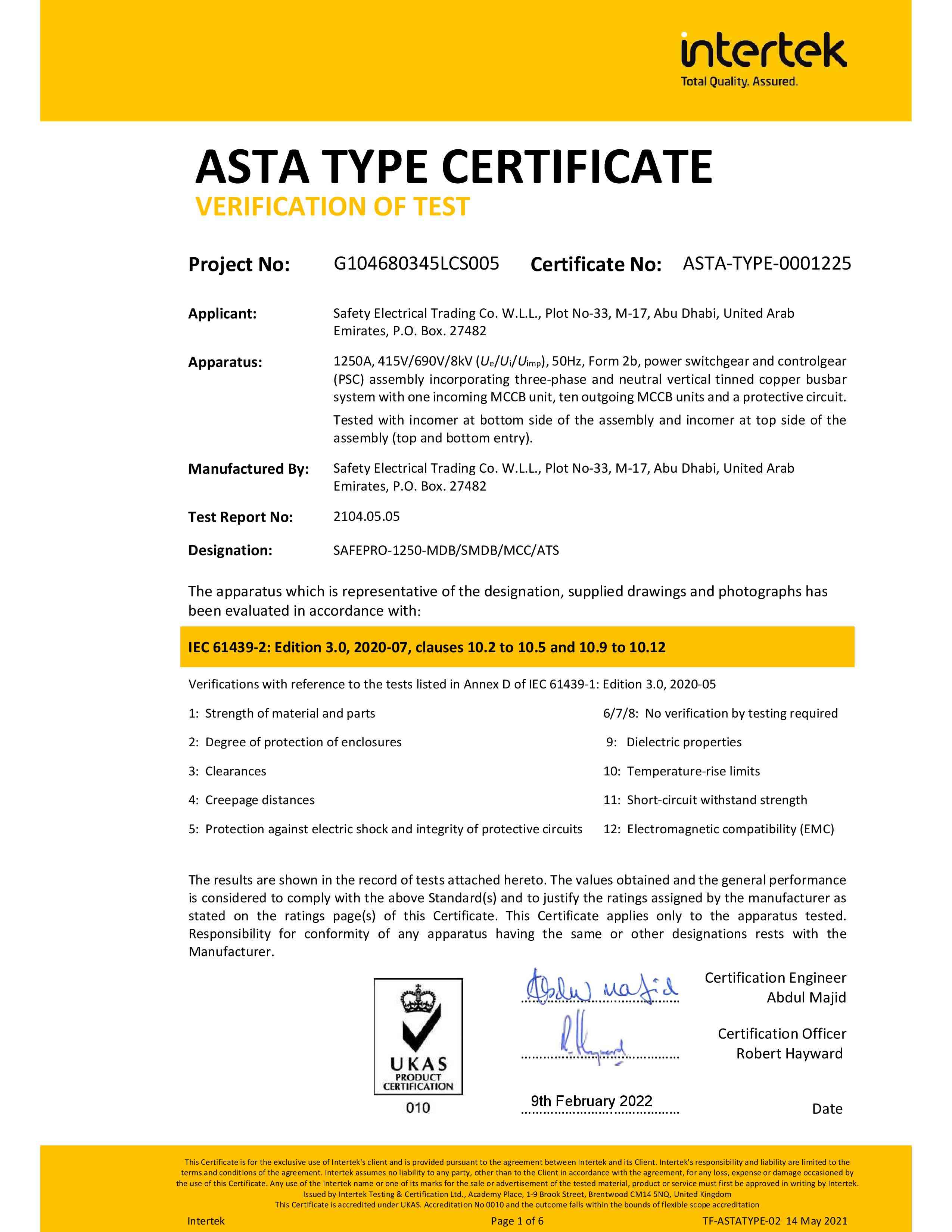 Schneider Certification 1