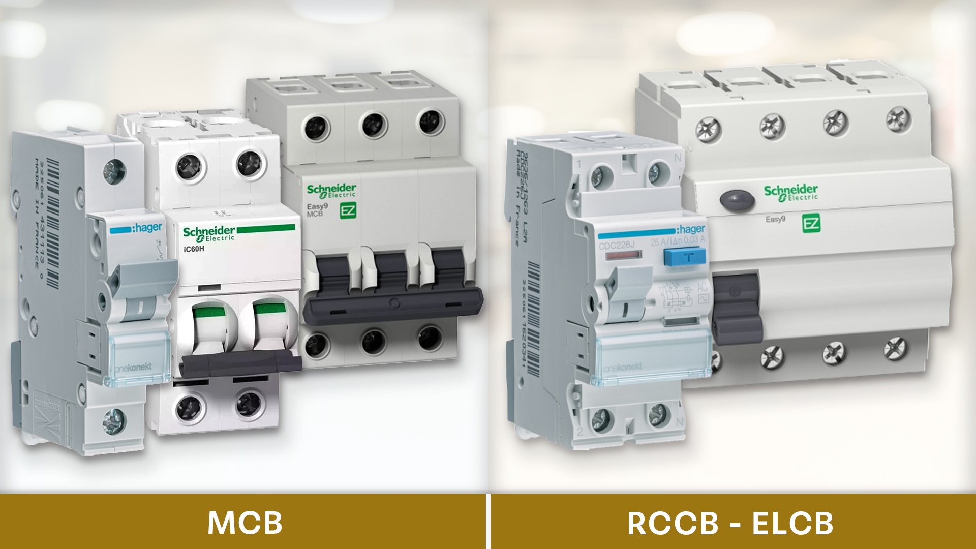 A Quick Guide to MCBs, RCCBs, and Breaker Ratings